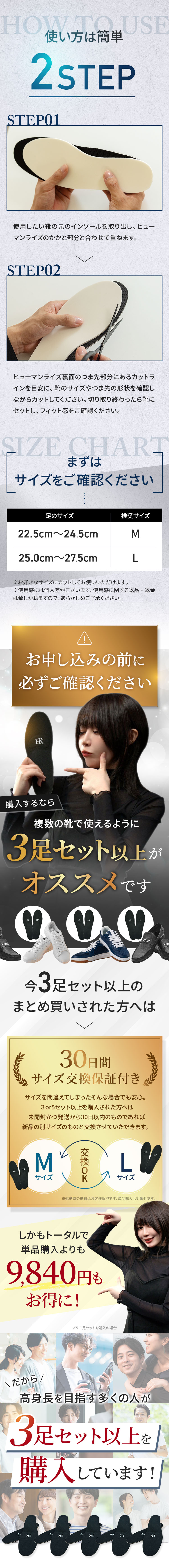 使い方は簡単2step